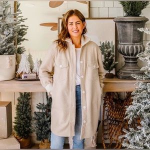 Jackson Rowe x Jillian Harris Shacket - Winter 2021 Jilly Box - Size S